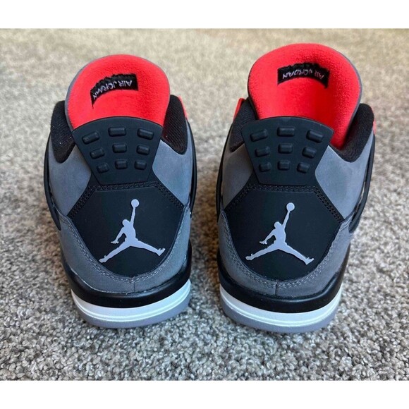 Nike Air Jordan 4 Retro Infrared Size 6.5 Youth (Size 8 Women's) - Picture 4 of 8